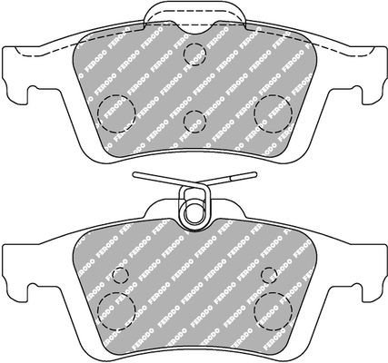 Bremseklosser FERODO RACING FCP1931H