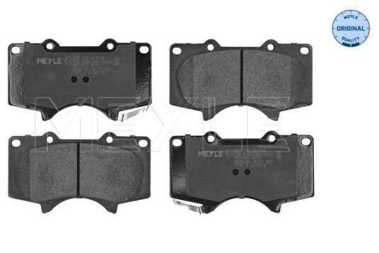 Bremseklosser MEYLE 025 240 2417/W