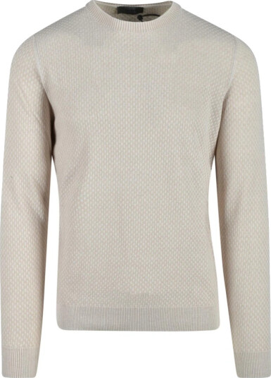 Ferrante Herre Strikkevarer Beige 2XL, Ferrante Herre Strikkevarer Beige 2XL,