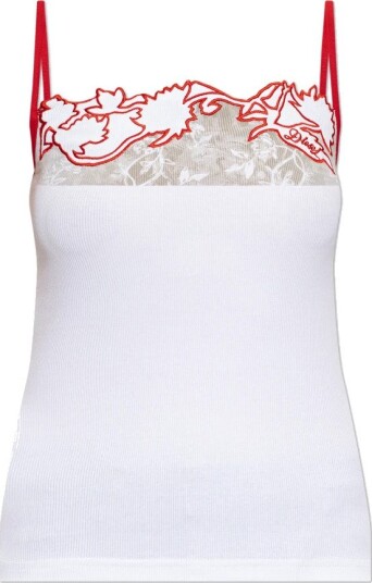 Diesel Dame Topper Hvit M,