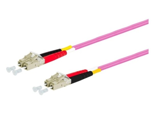 METZ CONNECT OpDAT Patchkabel LC-D/LC-D OM4, 0,5 m
