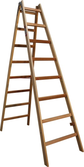 Laggo 358 Trappestige 8 trinn 163 cm - 8 trinn, Stiger & stillaser