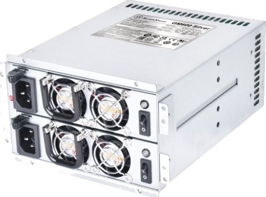 Silverstone SST GM600 S Serverstrømforsyning Redundant 2x600W Silverstone SST GM600 S Serverstrømforsyning Redundant 2x600W