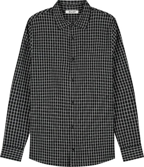 Olaf Hussein Herre Skjorter Svart S, Olaf Hussein Herre Skjorter Svart S,