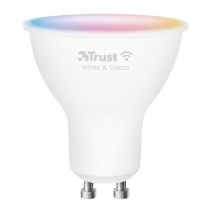 Trust 71279 Smartpære Hvit Wi-Fi Led Gu10 Multi Trust 71279 Smartpære Hvit Wi-Fi Led Gu10 Multi
