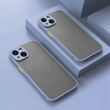 Mobildeksel Shockproof iPhone 15 Plus, Gray