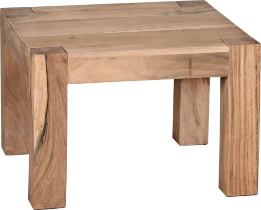 Sofabord Wohnling Massivt tre landlig stil klassisk håndlaget 60x60 cm Akasie 60x60 cm Akasie Sofabord Wohnling Massivt tre landlig stil klassisk håndlaget 60x60 cm Akasie 60x60 cm Akasie