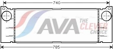 AVA COOLING SYSTEMS MSA4371 Intercooler
