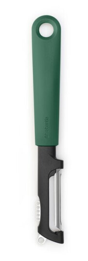 Brabantia TASTY+ Svivel Mat Skreller+Zester zestjern/skreller Fir green Brabantia TASTY+ Svivel Mat Skreller+Zester zestjern/skreller Fir green