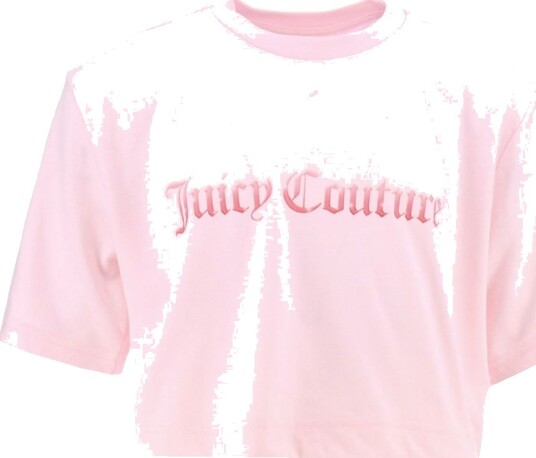 Juicy Couture T skjorte   Loose Crop   Cherry Blossom   Juicy Couture   Medium   T skjorte   Rosa