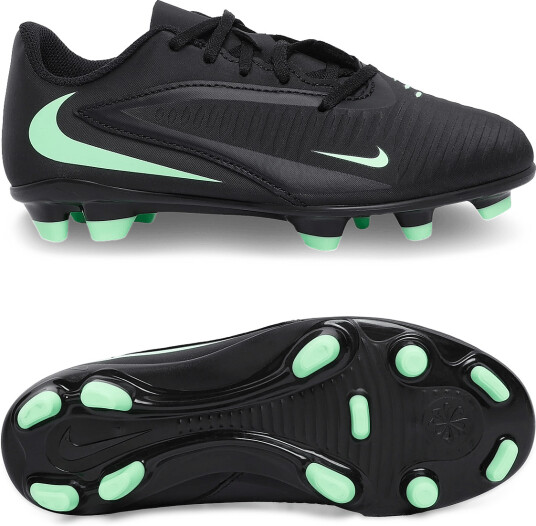 Nike Jr Phantom 6 Low Club Fg/Mg   Black   34