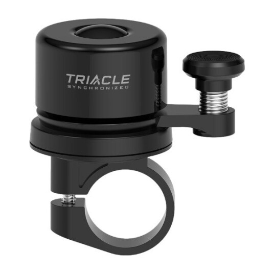 Triacle X-Mark-sykkelklokke med AirTag-/X-Mark Two-deksel, svart Triacle X-Mark-sykkelklokke med AirTag-/X-Mark Two-deksel, svart