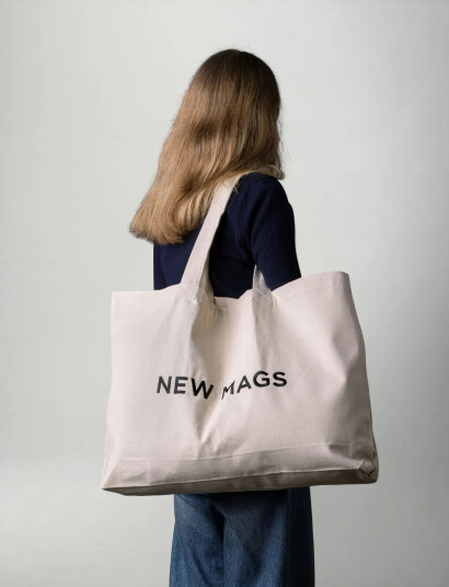 New Mags New Mags Weekend Bag White Beige New Mags New Mags Weekend Bag White Beige