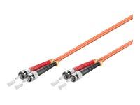MicroConnect nettverkskabel - 100 m - oransje