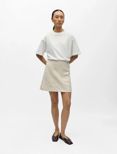 Object Objmathilda Lisa Hw Short Skirt 144 Cream 38 Object Objmathilda Lisa Hw Short Skirt 144 Cream 38
