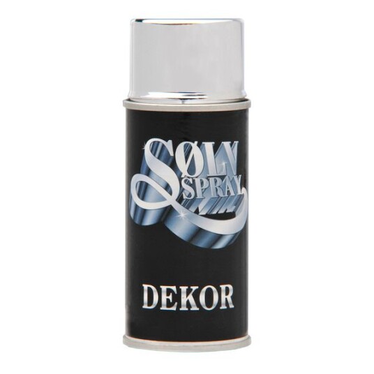 Quick Bengalack Spray Dekor Sølv 6oz Boks Quick Bengalack Spray Dekor Sølv 6oz Boks