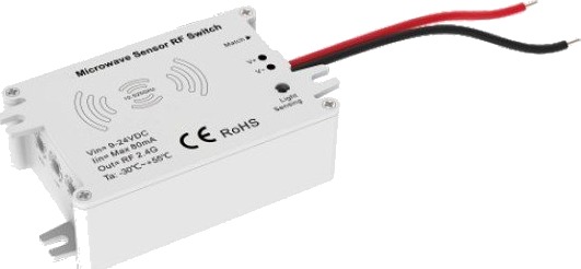 Ledlife LEDlife rWave mikrobølge sensor 12V/24V RF signal Ledlife LEDlife rWave mikrobølge sensor 12V/24V RF signal