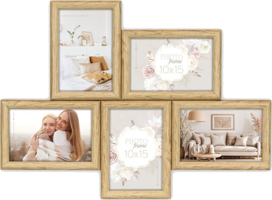 ZEP Constanza Fotoramme for 5 bilder 10x15cm tre