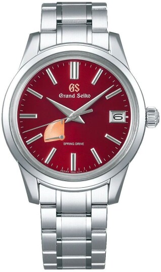 Grand Seiko Herreklokke SBGA499G Elegance Collection Rød/Stål