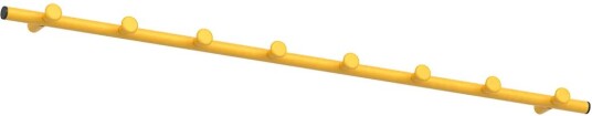 Essem Design Classic knaggrekke 100 cm Svart