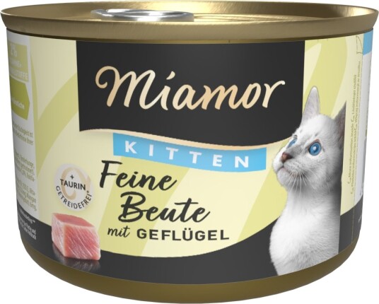 Miamor Våtfôr Feine Beute Kitten Fjærkre 24 X 185 G Miamor Våtfôr Feine Beute Kitten Fjærkre 24 X 185 G