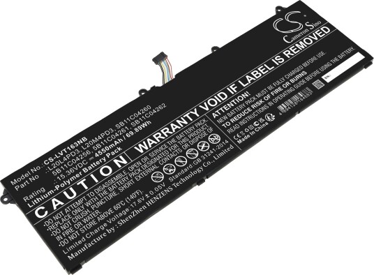 Batteri til Lenovo ThinkBook 16p G3 ARH 21EK000CRU etc