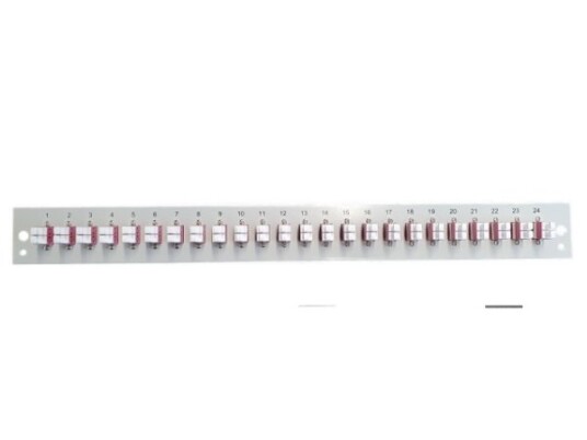 Efb Elektronik Sb-Fp-24Sc-S-Om3 Rackmontering 1U Grå Metall 432 Mm 13 Mm