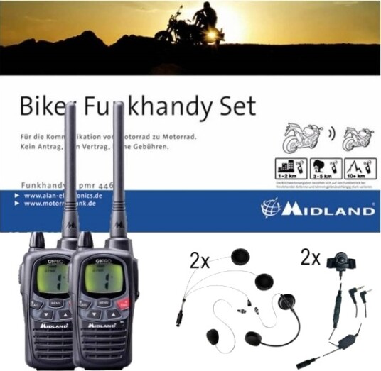Midland G9 Pro Biker C923.S1 Pmr-Walkie-Talkie