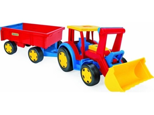 Wader Gigant Tractor Loa Og Tilhengersett 117 66300