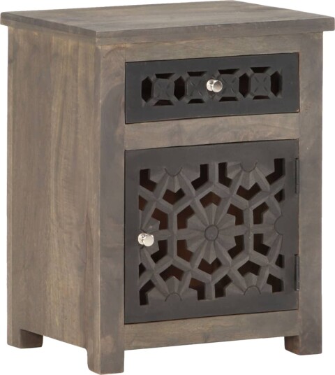 Nattbord 40x30x50 cm heltre mango