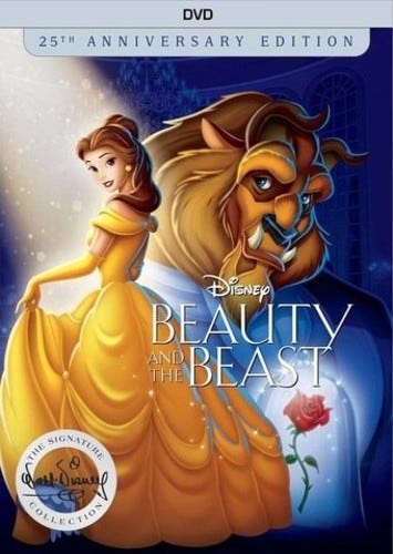 Beauty & The Beast 25th Anniv Ed DVD