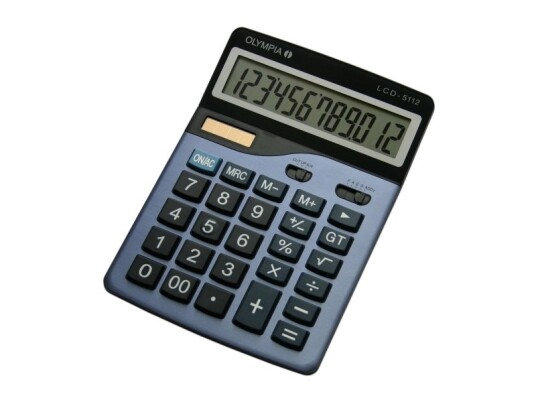 Olympia Lcd 5112, Desktop, Grunnleggende, 12 Sifre, 1 Linjer Olympia Lcd 5112, Desktop, Grunnleggende, 12 Sifre, 1 Linjer