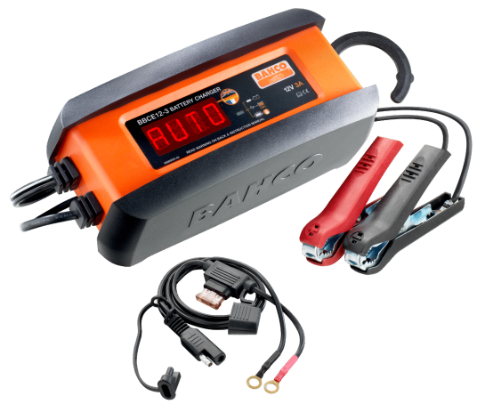 Bahco Batterilader BBCE12-3 12v 3a Bahco Batterilader BBCE12-3 12v 3a
