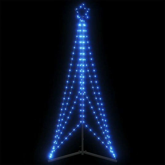  LED Juletre 363 LEDs Blå 182 cm