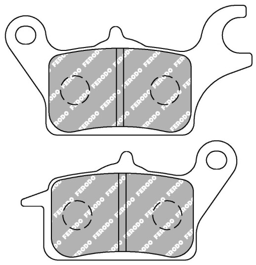Bremseklosser FERODO FDB2282EF