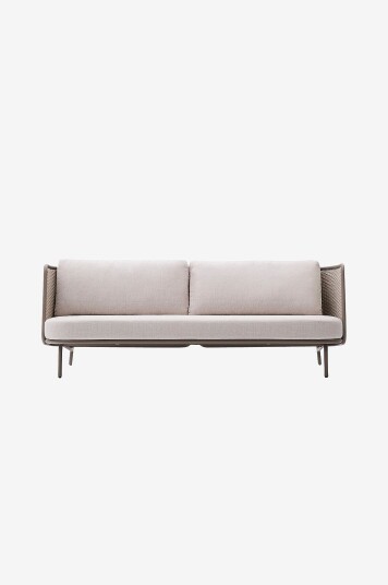 Kave Home 3 seters utesofa sedalis Beige Kave Home 3 seters utesofa sedalis Beige