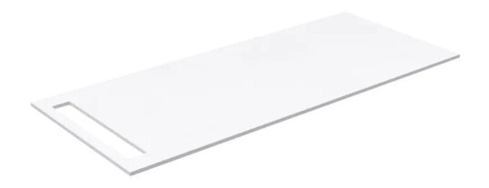 Korsbakken Benkeplate HPL med Håndkleholder Hvit Matt / 1 Side 110cm Korsbakken Benkeplate HPL med Håndkleholder Hvit Matt / 1 Side 110cm