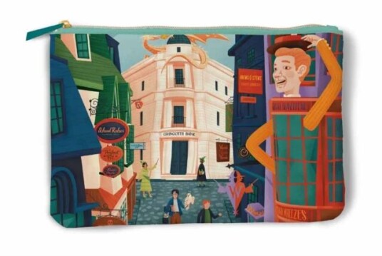 Harry Potter: Exploring Diagon Alley Accessory Pouch Av Insight Editions