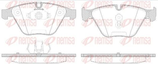 Bremseklosser REMSA 0857.50