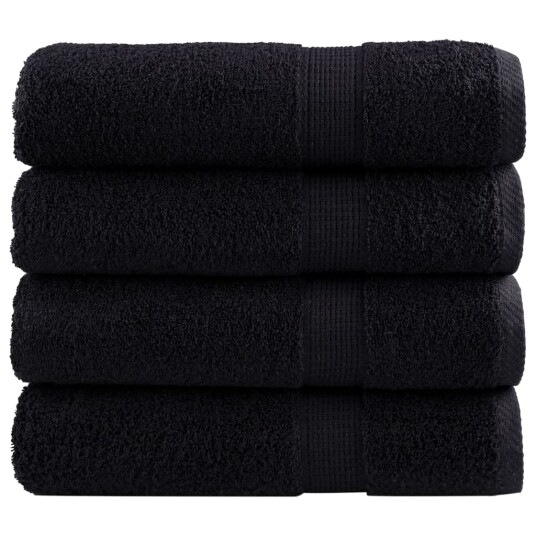 Premium badehåndklær SOLUND 4 stk 100x150 cm 600 g/m2 Premium badehåndklær SOLUND 4 stk 100x150 cm 600 g/m2