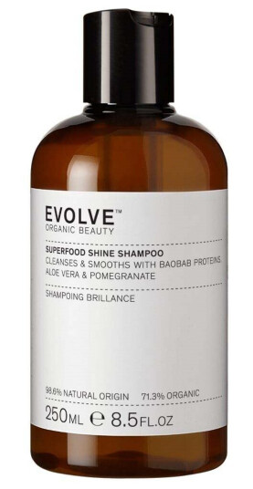 Evolve Superfood Shine Sjampo 250 ml - Vegansk og Fuktighetsgivende