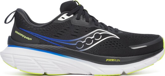 Saucony Mens Guide 18 Black/lapis 42.5" Saucony Mens Guide 18 Black/lapis 42.5"