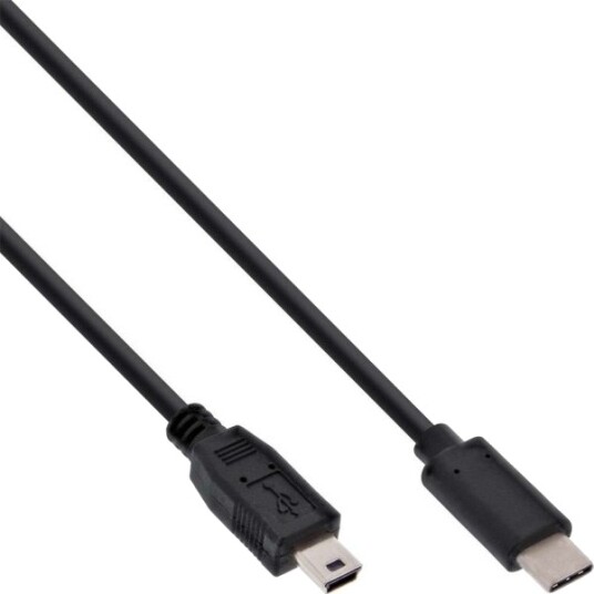 Inline 35753 3 M Usb C Mini Usb B Usb 2.0 Hankjønn/Hankjønn Svart