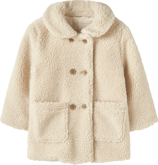 Lil"Atelier Nmfnalo Loose Long Jacket Lil Cream 86