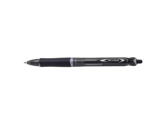 Pilot Acroball - Kulepenn - Svart - 1 Mm - Medium - Retraktil