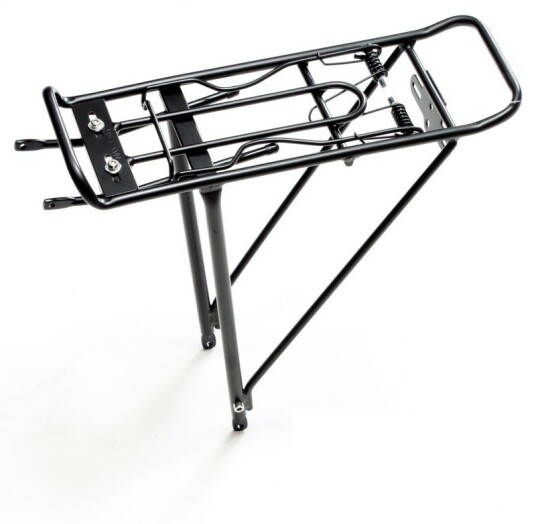 Bagasjebrett 26 28 i mattsvart aluminium