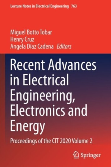 Recent Advances in Electrical Engineering Electronics and Energy