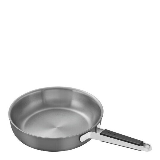 Zwilling Pure stekepanne 28 cm rustfritt stål/keramisk non stick grå Zwilling Pure stekepanne 28 cm rustfritt stål/keramisk non stick grå