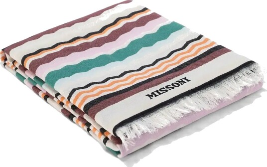 Missoni Home Aura Fouta Beach Towel 140X180 100 Multi/patterned 140X180 Missoni Home Aura Fouta Beach Towel 140X180 100 Multi/patterned 140X180
