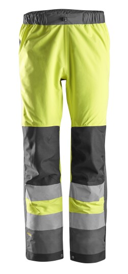 Snickers Workwear 6530 AllroundWork Skallbukse varsel, gul Varsel, Gul, Klær